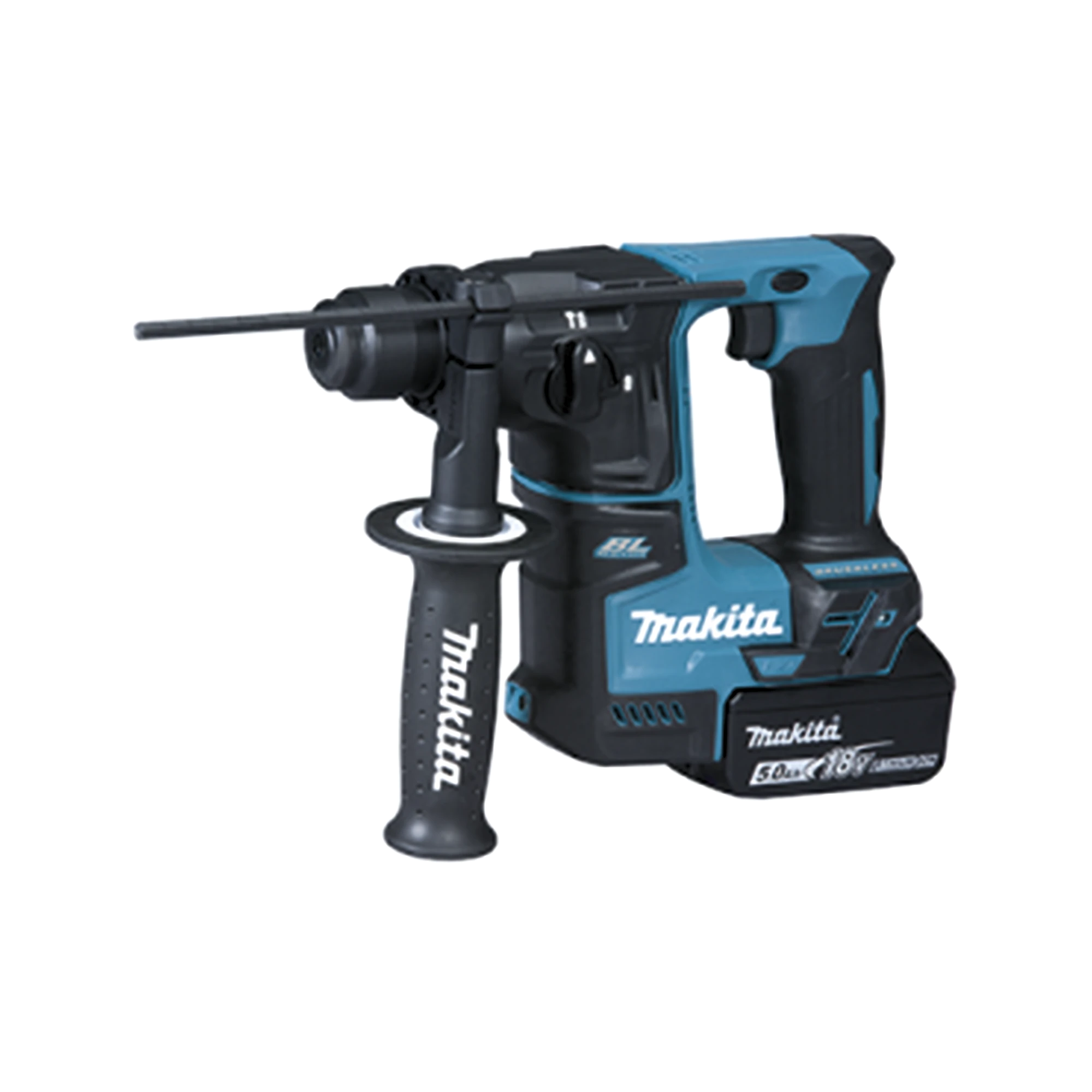 MARTILLO ROTATORIO INALÁMBRICO 17 MM (11/16") MOTOR SIN CARBONES LXT DE VA CON BROCAS SDS-PLUS-Herramientas-MAKITA-Bsai Seguridad & Controles