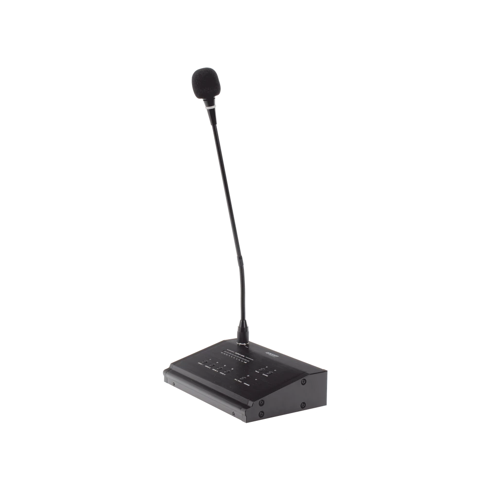 MICRÓFONO A DISTANCIA DE 4 ZONAS PARA SISTEMA DE VOCEO-Megafonia y Audioevacuacion-EPCOM PROAUDIO-Bsai Seguridad & Controles