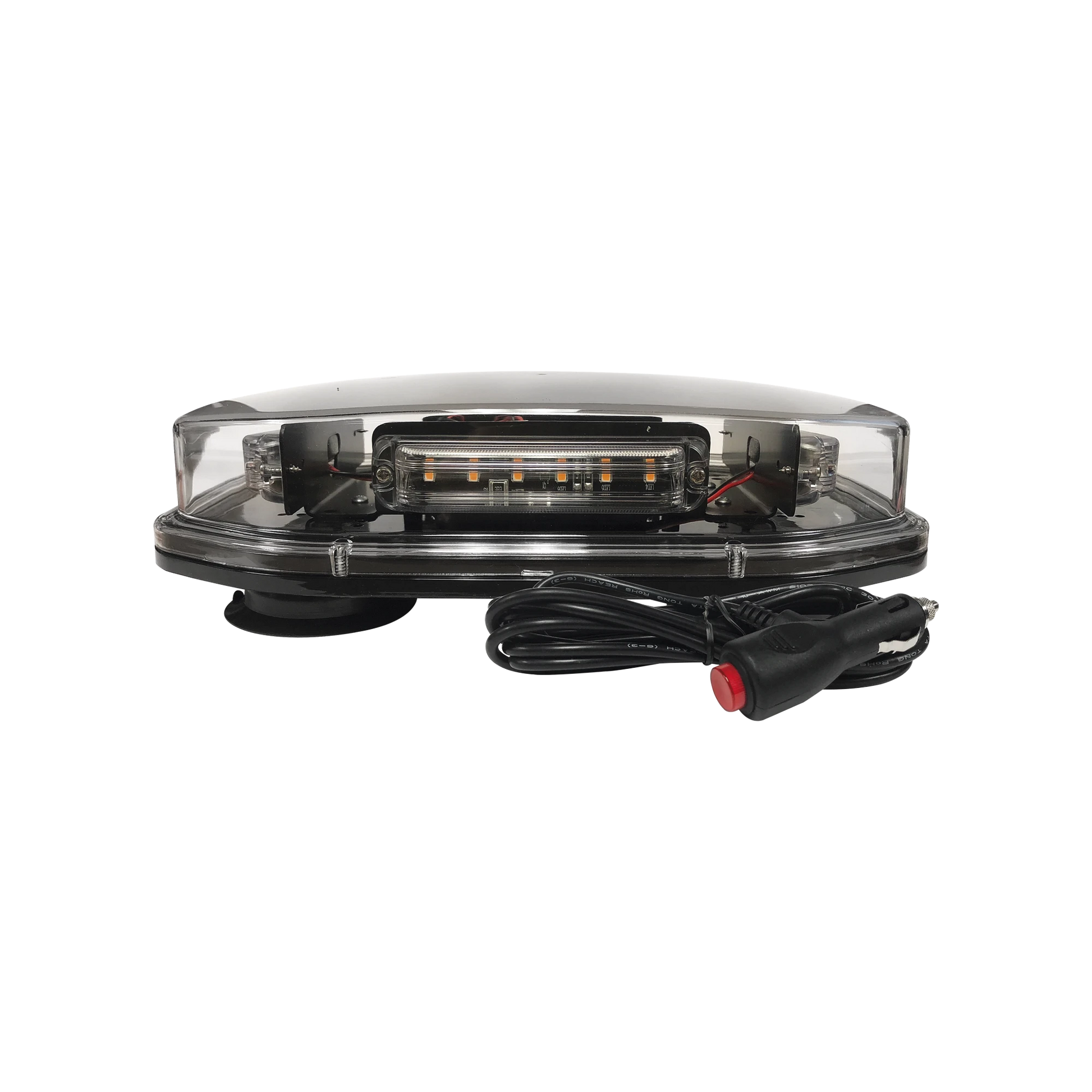 MINI BARRA DE LUCES ESTROBOSCOPICA, COLOR AMBAR, MONTAJE MAGNETICO, 12 VCD-Estrobos/Giratorias-ECCO-Bsai Seguridad & Controles