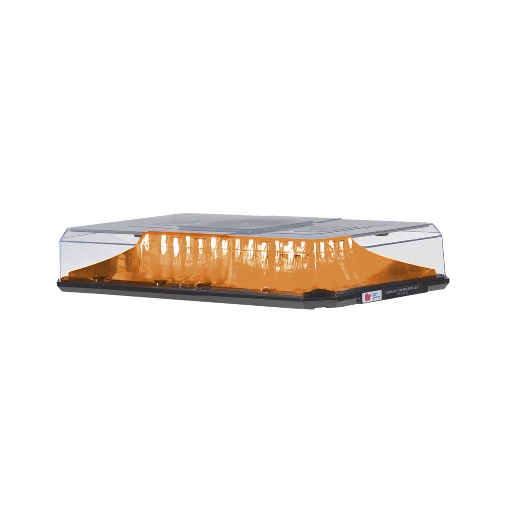 MINI BARRA DE LUCES HIGHLIGHTER LED, COLOR ÁMBAR, MONTAJE PERMANENTE, IDEAL PARA SEGURIDAD PRIVADA-Torretas-FEDERAL SIGNAL-Bsai Seguridad & Controles