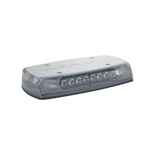MINI BARRA DE LUCES ULTRA BRILLANTE, COLOR DOMO CLARO, LED AZUL, IDEAL PARA SEGURIDAD PRIVADA-Torretas-ECCO-Bsai Seguridad & Controles