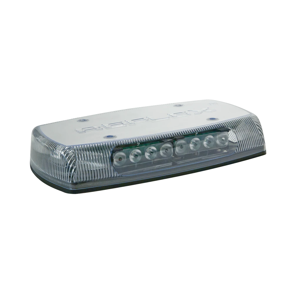 MINI BARRA DE LUCES ULTRA BRILLANTE, COLOR DOMO CLARO, LED CLARO, IDEAL PARA SEGURIDAD PRIVADA-Torretas-ECCO-Bsai Seguridad & Controles
