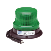 MINI BURBUJA LED COLOR VERDE SERIE X6465 CON MONTAJE DE SUCCION MAGNETICO-Estrobos/Giratorias-ECCO-Bsai Seguridad & Controles