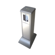 MINI COLUMNA COLOR ALUMINIO TODO EN UNO, ADMINISTRE DATOS Y ENERGÍA (10000-02000)-Cajas Superficiales-THORSMAN-Bsai Seguridad & Controles