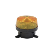 MINI ESTROBO COLOR AMBER CON MONTAJE DE PESTAÑA.-Sirenas y Estrobos-SFIRE-Bsai Seguridad & Controles