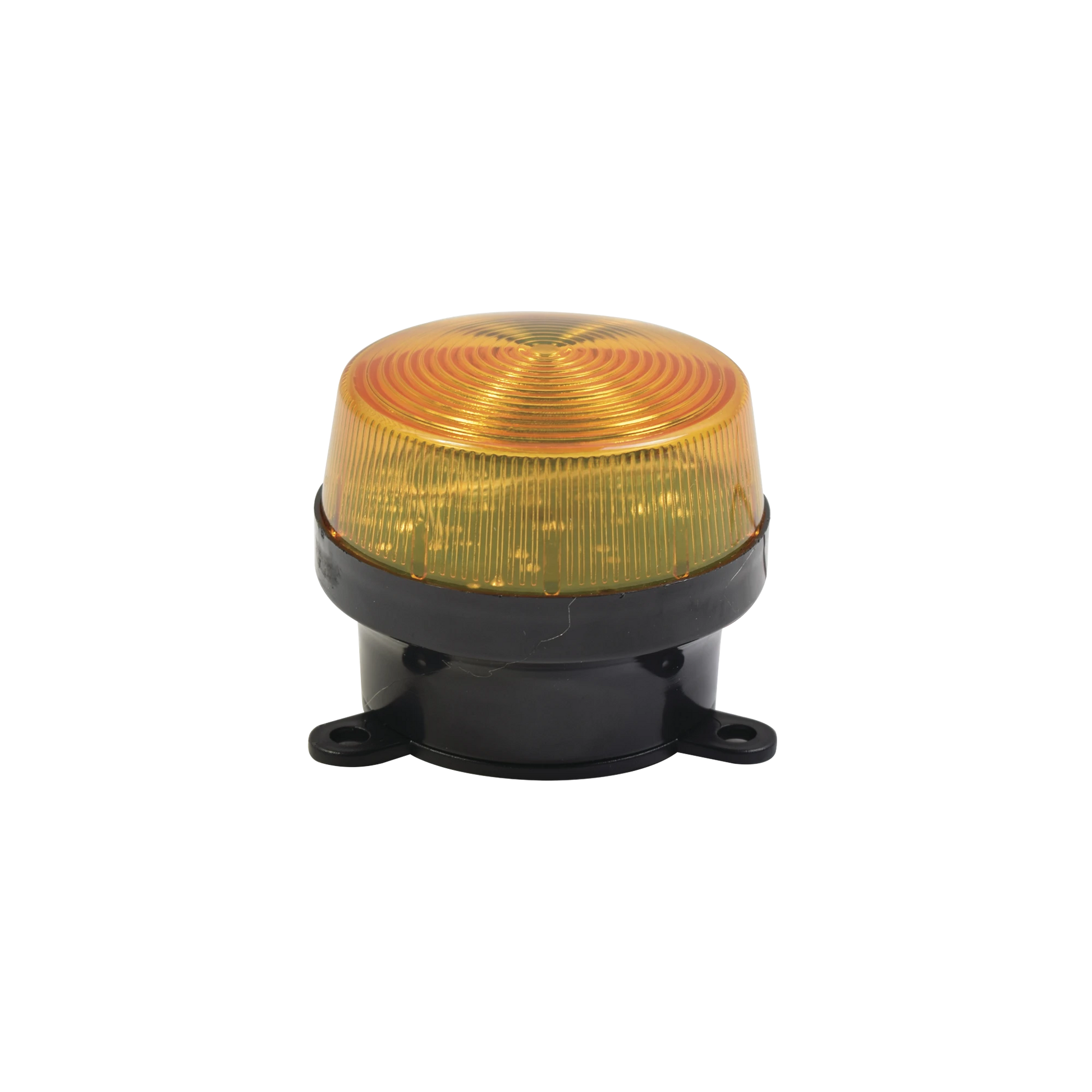MINI ESTROBO COLOR AMBER CON MONTAJE DE PESTAÑA.-Sirenas y Estrobos-SFIRE-Bsai Seguridad & Controles