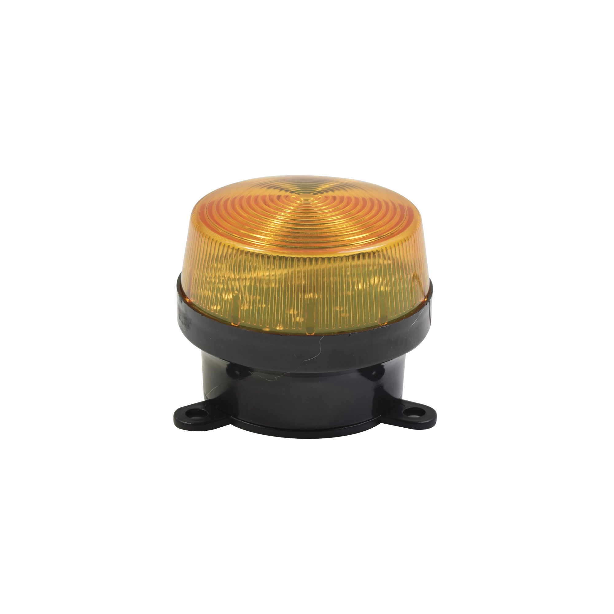 MINI ESTROBO COLOR AMBER CON MONTAJE DE PESTAÑA.-Sirenas y Estrobos-SFIRE-Bsai Seguridad & Controles
