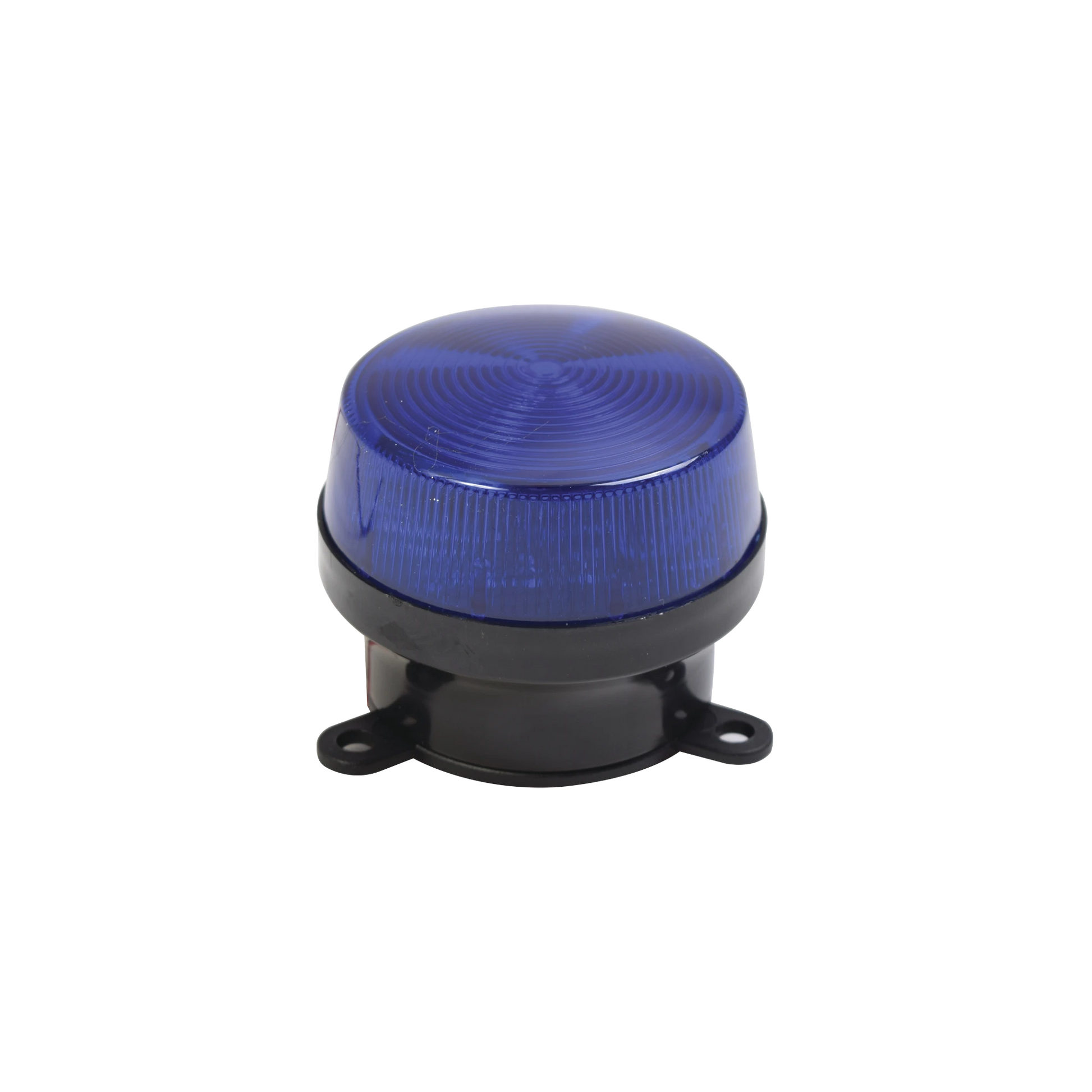MINI ESTROBO COLOR AZUL CON MONTAJE DE PESTAÑA.-Sirenas-SFIRE-Bsai Seguridad & Controles