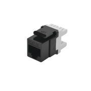MODULO JACK KEYSTONE CAT5E CON TERMINACION EN ANGULO 180º COLOR NEGRO-Jacks / Plugs-LINKEDPRO BY EPCOM-Bsai Seguridad & Controles