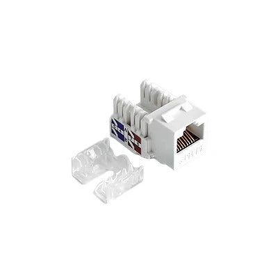 MODULO JACK KEYSTONE CAT6 CON TERMINACION 110 (PUNCHDOWN) PARA FACEPLATE - COLOR AMARILLO-Jacks / Plugs-LINKEDPRO BY EPCOM-Bsai Seguridad & Controles