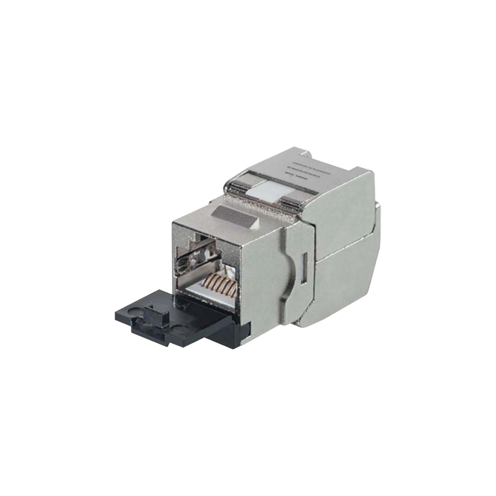 MODULO JACK STP KEYSTONE TOOLLESS (SIN HERRAMIENTA) CAT6A CON TAPA-Jacks / Plugs-LINKEDPRO BY EPCOM-Bsai Seguridad & Controles