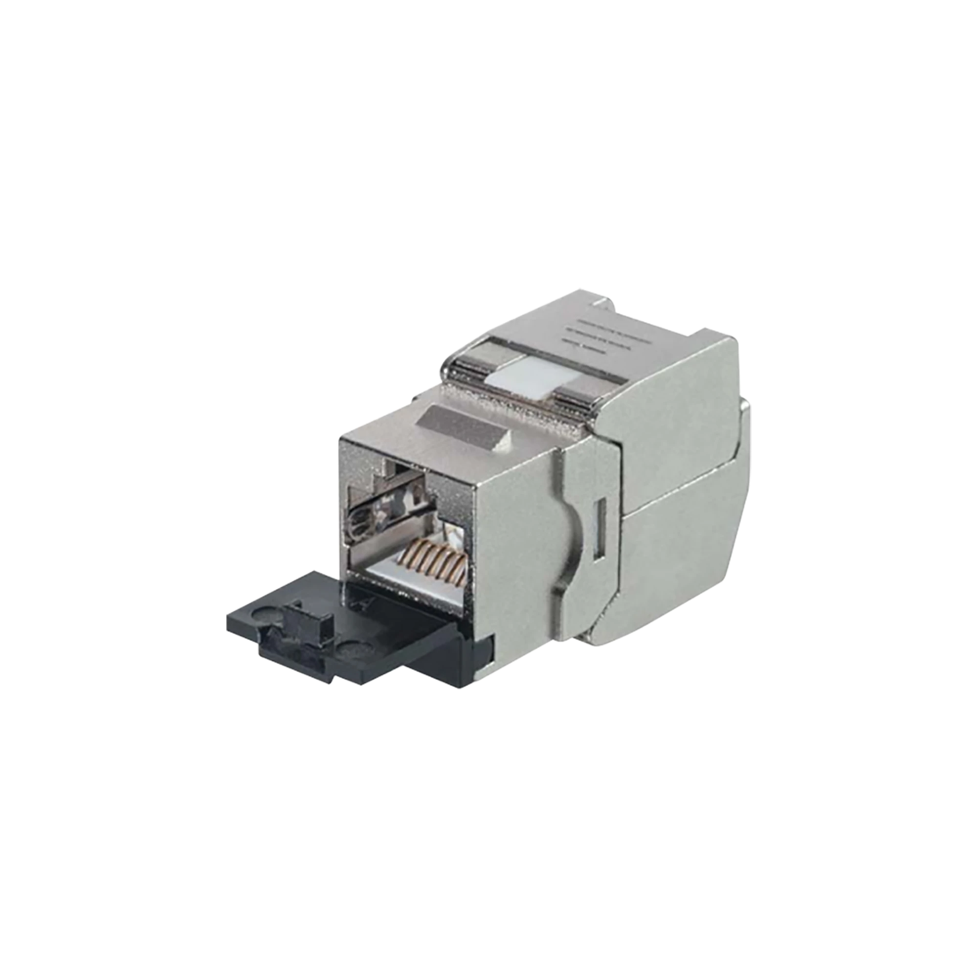 MODULO JACK STP KEYSTONE TOOLLESS (SIN HERRAMIENTA) CAT6A CON TAPA-Jacks / Plugs-LINKEDPRO BY EPCOM-Bsai Seguridad & Controles