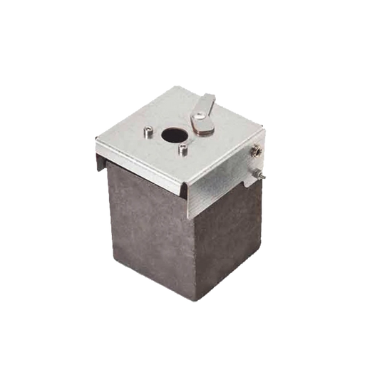 MOLDE DE GRAFITO VERTICAL UNIÓN EN T VERTICAL DE CABLE DE 50MM² (PASANTE) CON VARILLA DE Ø16 MM (TERMINAL)-Accesorios para Instalacion Tierra Fisica y Pararrayos-APLICACIONES TECNOLOGICAS-Bsai Seguridad & Controles