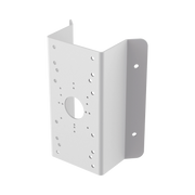 MONTAJE DE ESQUINA PARA PTZ TURBOHD O IP / USO EN EXTERIOR MATERIAL ACERO DE CARBONO-Accesorios Videovigilancia-HIKVISION-Bsai Seguridad & Controles