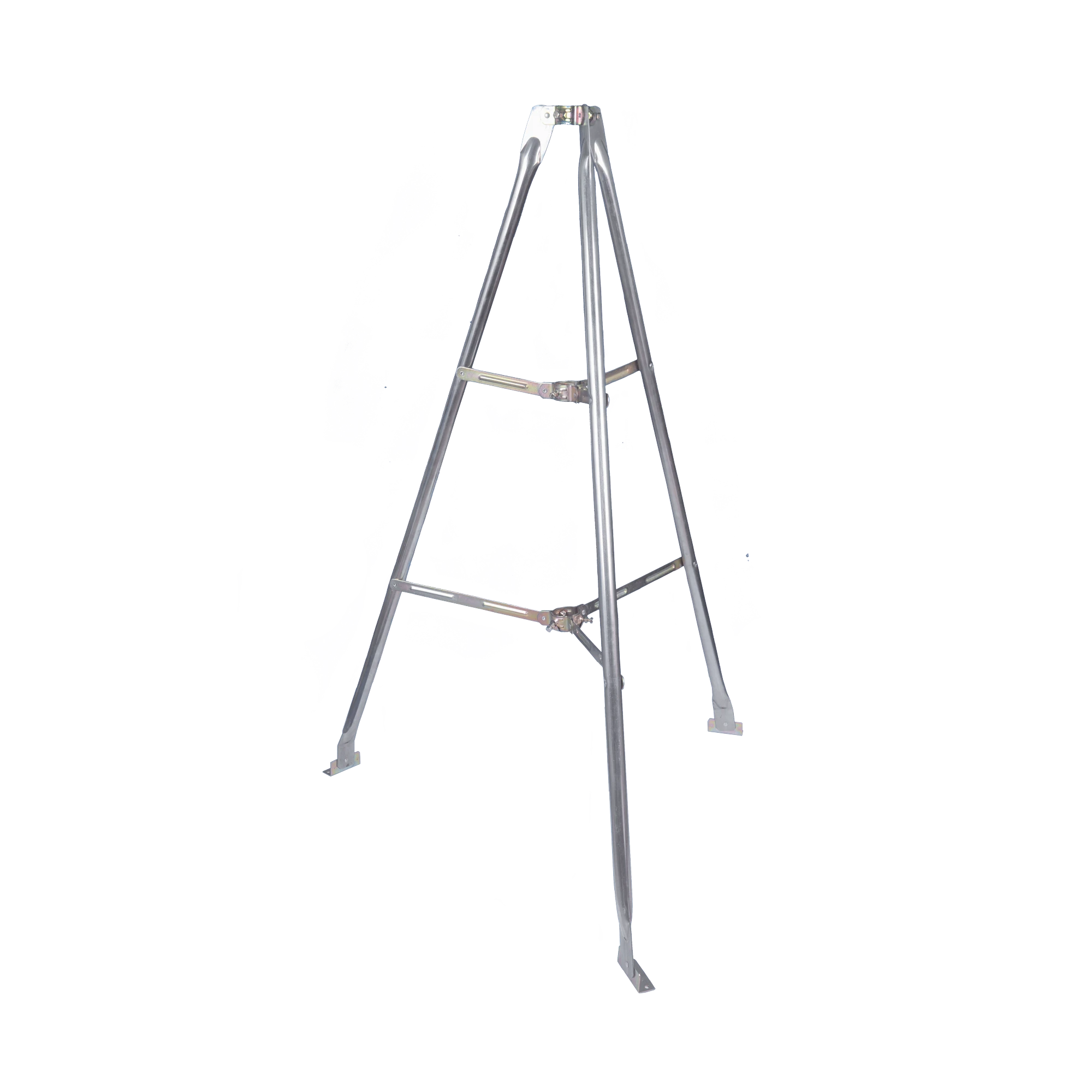 MONTAJE DE TRIPIE PARA EXTERIOR, ALTURA TOTAL DEL TRIPIE 1.52 M. COMPATIBLE CON MÁSTILES DE HASTA 3 M DE LARGO 32-51 MM DE DIÁMETRO-Accesorios Videovigilancia-LINKEDPRO BY EPCOM-Bsai Seguridad & Controles