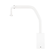 MONTAJE PARA MURO O AZOTEA (PARAPETO) COMPATIBLE CON CÁMARASPTZ HANWHA USO INTERIOR/EXTERIOR XNP-9300RW/ XNP-8300RW / XNP-6400RW-Accesorios Videovigilancia-HANWHA TECHWIN WISENET-Bsai Seguridad & Controles