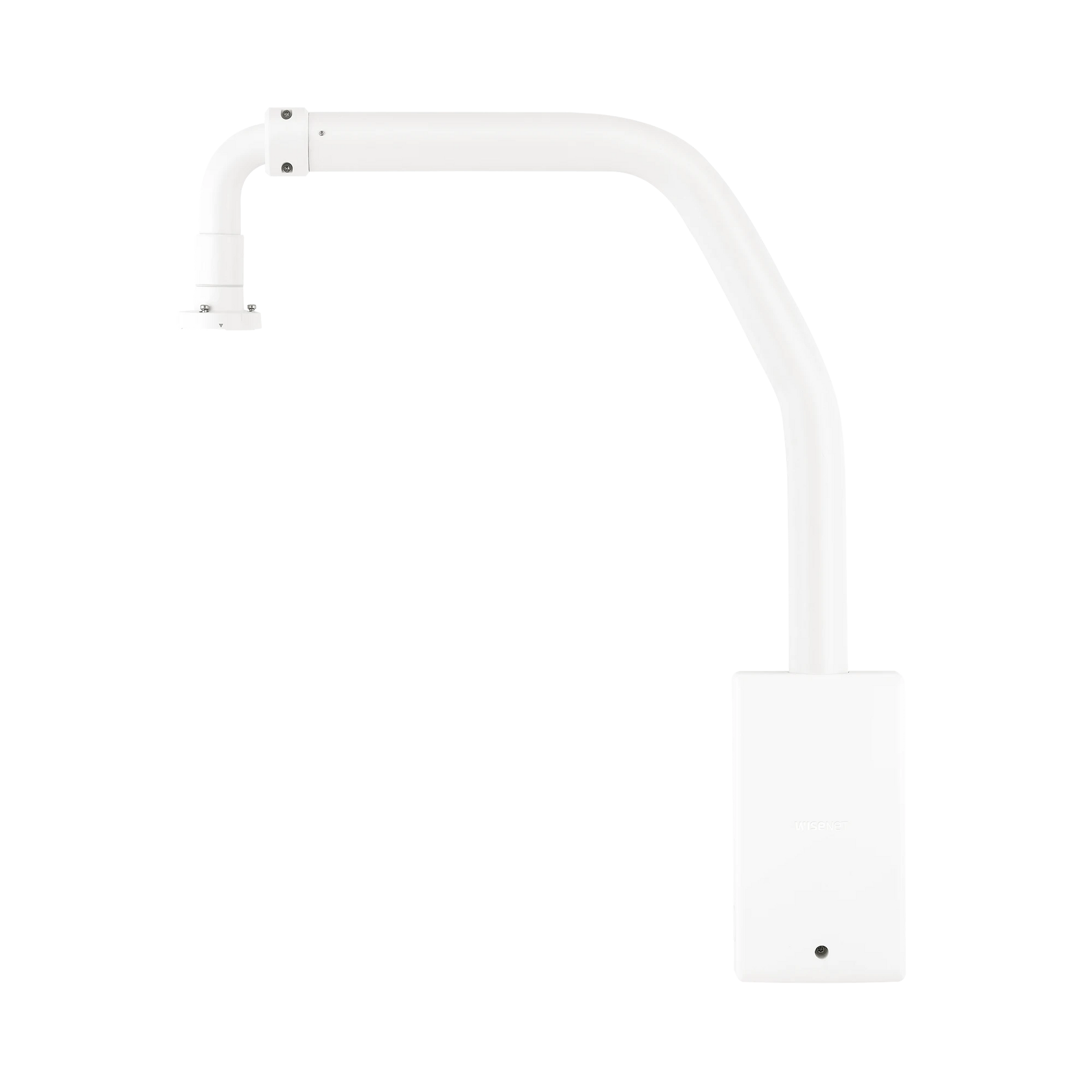 MONTAJE PARA MURO O AZOTEA (PARAPETO) COMPATIBLE CON CÁMARASPTZ HANWHA USO INTERIOR/EXTERIOR XNP-9300RW/ XNP-8300RW / XNP-6400RW-Accesorios Videovigilancia-HANWHA TECHWIN WISENET-Bsai Seguridad & Controles