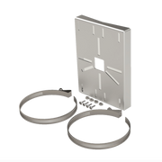 MONTAJE UNIVERSAL GALVANIZADO PARA INSTALACIÓN DE CÁMARAS EN POSTE 2" A 5" COLOR GRIS GALVANIZADO-Accesorios Videovigilancia-EPCOM INDUSTRIAL-Bsai Seguridad & Controles