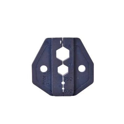 MORDAZA PARA PLEGAR CONECTORES DE ANILLO EN RG-6/U, RG-59/U, CON TAMAÑOS 0.324", 0.255", 0.068" Y 0.042".-Cableado-RF INDUSTRIES,LTD-Bsai Seguridad & Controles