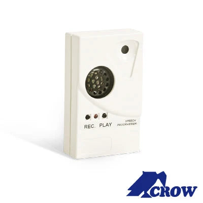 MÓDULO DE GRABACIÓN DE MENSAJES PARA MODULO DE VOZ CROW CRPW16VOICE-Accesorios Automatizacion e Intrusion-CROW-Bsai Seguridad & Controles