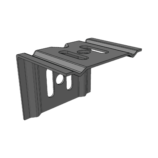 MÉNSULA ECONÓMICA MALLAFILS, PARA MONTAJE EN PARED, PARA ANCHOS DE CHAROLA DE 50 MM, CON ACABADO ELECTROZINC-Accesorios Charola-CHAROFIL-Bsai Seguridad & Controles