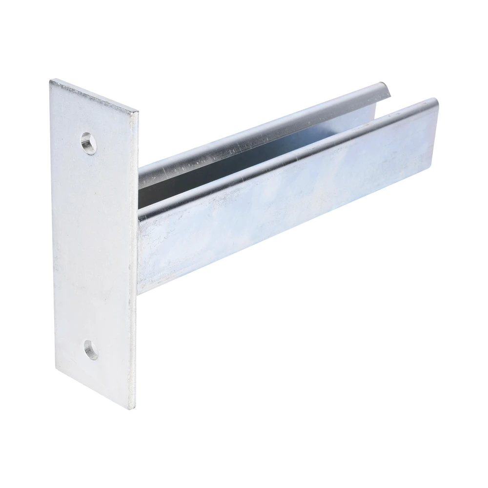 MÉNSULA UNICANAL, 200MM, CON ACABADO ELECTRO ZINC-Montajes Charola-CHAROFIL-Bsai Seguridad & Controles