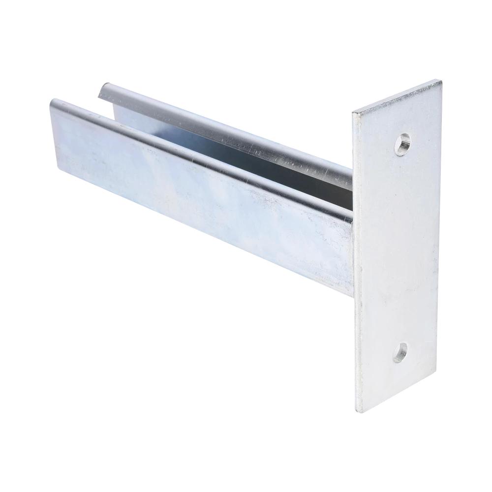 MÉNSULA UNICANAL, 200MM, CON ACABADO ELECTRO ZINC-Montajes Charola-CHAROFIL-Bsai Seguridad & Controles