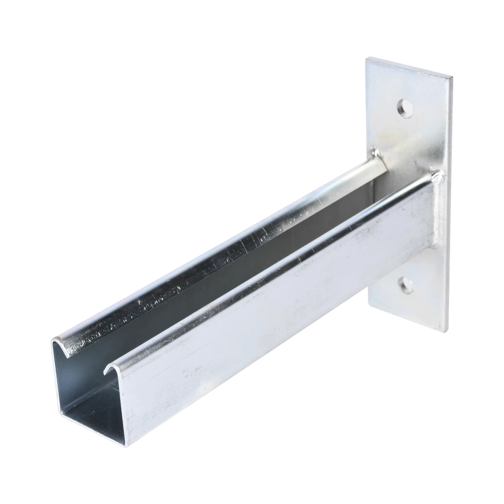 MÉNSULA UNICANAL, 200MM, CON ACABADO ELECTRO ZINC-Montajes Charola-CHAROFIL-Bsai Seguridad & Controles