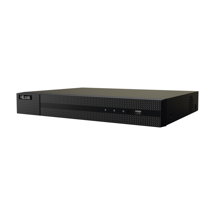 NVR 8 MEGAPIXEL (4K) / 8 CANALES IP / 8 PUERTOS POE+ / 1 BAHÍA DE DISCO DURO / HDMI EN 4K / VIDEOANALITICOS-Nvrs-HiLook by HIKVISION-NVR-108MH-C/8P(C)-Bsai Seguridad & Controles