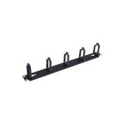 ORGANIZADOR DE CABLES CON 5 ANILLOS, 1U, 19" COLOR NEGRO-Accesorios para Rack/Gabinetes-LINKEDPRO BY EPCOM-Bsai Seguridad & Controles