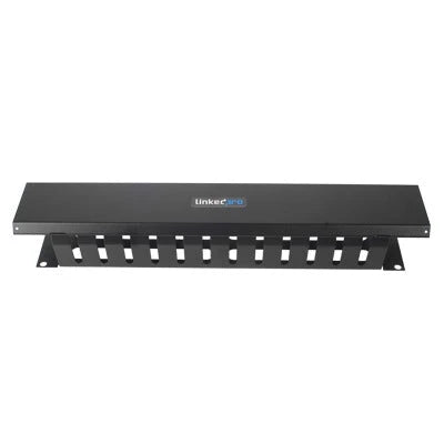 ORGANIZADOR DE CABLES HORIZONTAL DE 19" METÁLICO, 2 UNIDADES.-Accesorios para Rack/Gabinetes-LINKEDPRO BY EPCOM-Bsai Seguridad & Controles