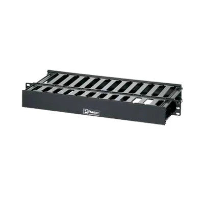 ORGANIZADOR DE CABLES HORIZONTAL PATCHLINK, DOBLE (FRONTAL Y POSTERIOR), PARA RACK DE 19IN, 1UR-Racks y Gabinetes-PANDUIT-Bsai Seguridad & Controles
