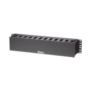 ORGANIZADOR DE CABLES HORIZONTAL PATCHLINK, SENCILLO (SOLO FRONTAL), PARA RACK DE 19IN, 2UR-Racks y Gabinetes-PANDUIT-Bsai Seguridad & Controles