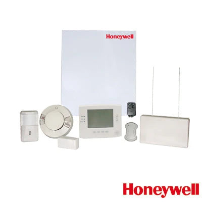 PANEL DE ALARMA HÍBRIDO CABLEADO CONVENCIONAL, INALAMBRICO Y VPLEX PARA 86 ZONAS-Alarmas-HONEYWELL-Bsai Seguridad & Controles
