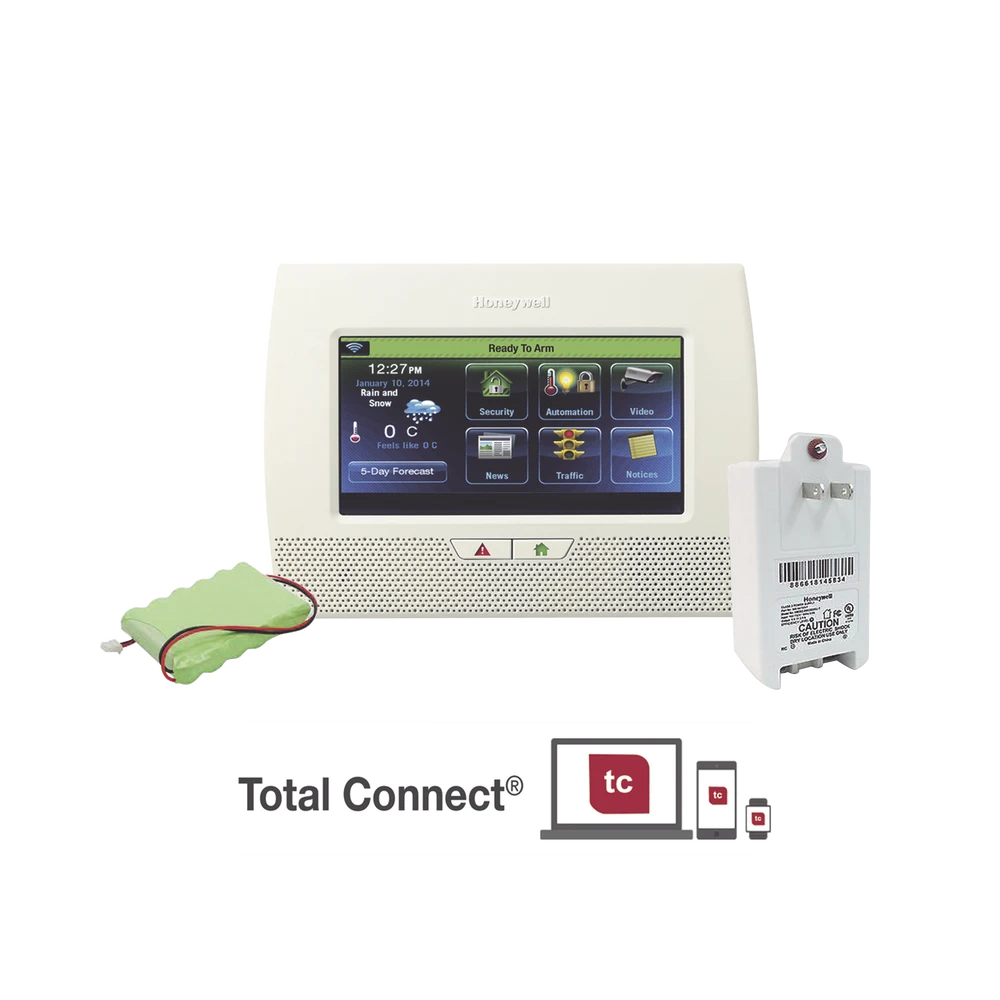 PANEL DE ALARMA INALAMBRICO CON PANTALLA TOUCH EN ESPAÑOL-Alarmas-HONEYWELL HOME RESIDEO-Bsai Seguridad & Controles