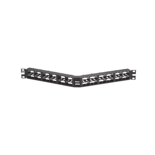PANEL DE PARCHEO MODULAR MINI-COM (SIN CONECTORES), ANGULADO, SIN BLINDAJE, ALTA DENSIDAD, DE 48 PUERTOS, 1UR-Patch Panels-PANDUIT-Bsai Seguridad & Controles