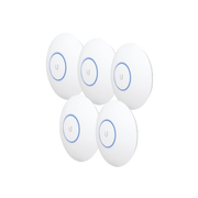 PAQUETE DE 5 ACCESS POINT UNIFI HD 802.11AC WAVE 2 MU-MIMO 4X4 PARA ALTA DENSIDAD DE USUARIOS, HASTA 500 USUARIOS WIFI (SIN POE´S)-Redes WiFi-UBIQUITI-Bsai Seguridad & Controles