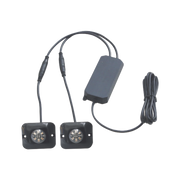 PAR DE LAMPARAS ULTRA BRILLANTES CON 6 LED CADA UNA, COLOR AZUL-Estrobos/Giratorias-EPCOM INDUSTRIAL SIGNALING-Bsai Seguridad & Controles