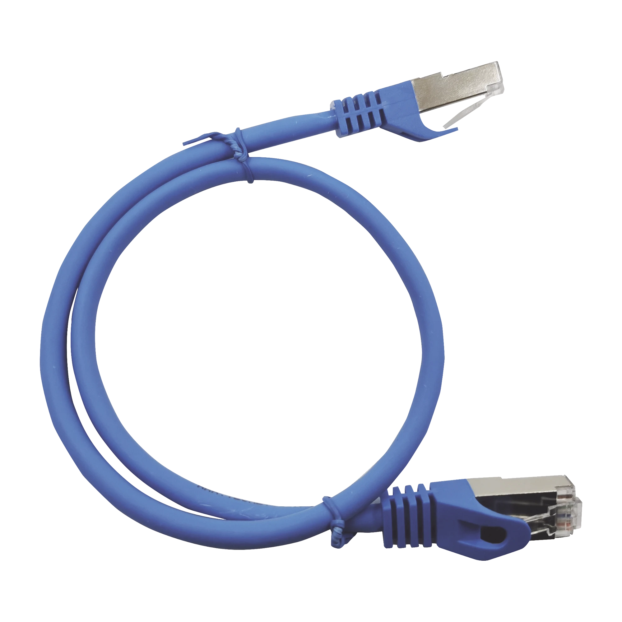 PATCH CORD CAT6A 10G BLINDADO 0.5M ( 1.64 FT ) AZUL-Patch Cords-LINKEDPRO BY EPCOM-Bsai Seguridad & Controles