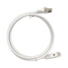 PATCH CORD CAT6A 10G BLINDADO 1.0M ( 3.28 FT ) BLANCO-LINKEDPRO-Bsai Seguridad & Controles