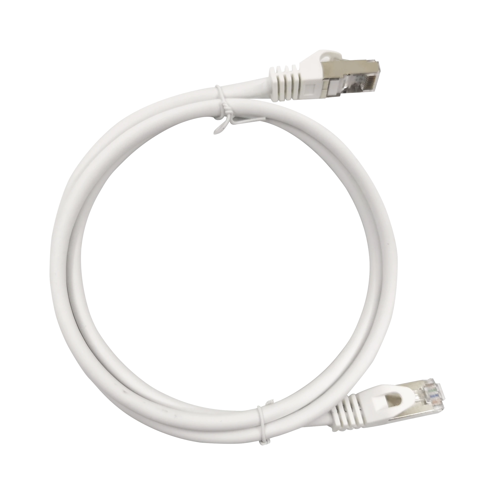 PATCH CORD CAT6A 10G BLINDADO 2M ( 6.25 FT ) BLANCO-Patch Cords-LINKEDPRO BY EPCOM-Bsai Seguridad & Controles