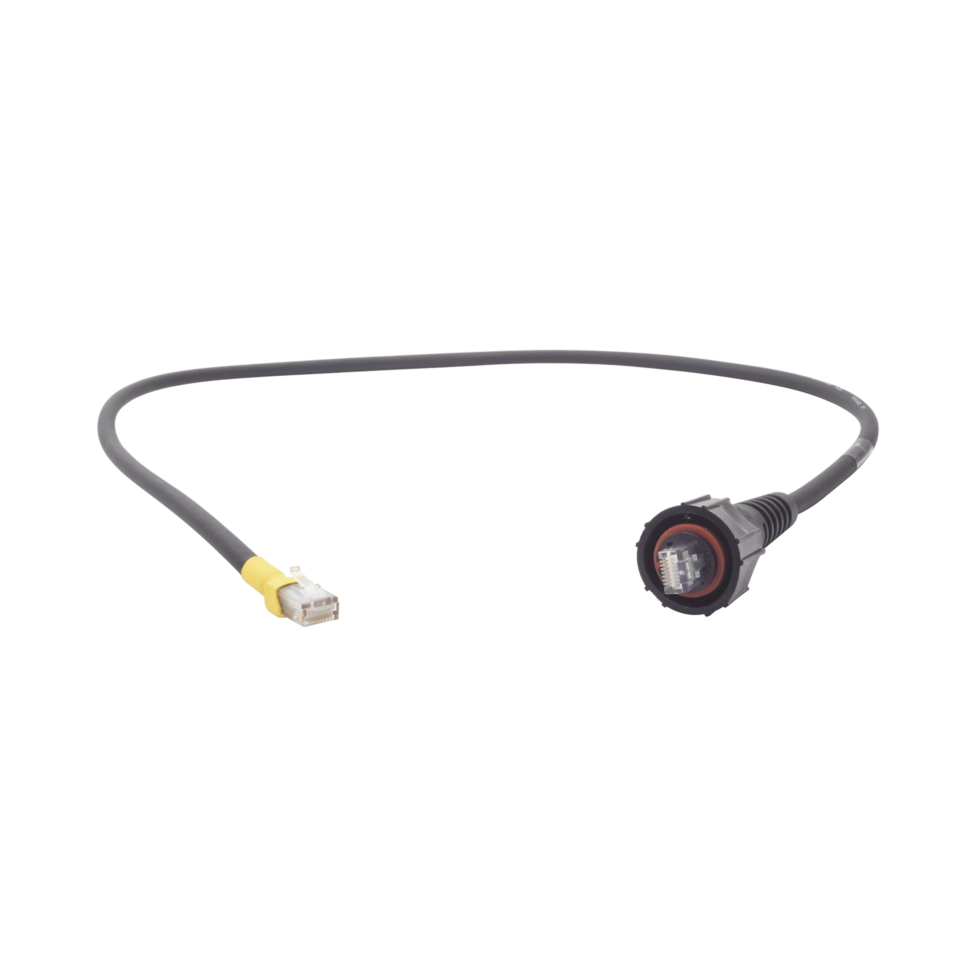 PATCH CORD INDUSTRIAL "RUGGEDIZED" A PLUG MODULAR, CAT6, DE 3 FT, COLOR NEGRO-Patch Cords-SIEMON-Bsai Seguridad & Controles