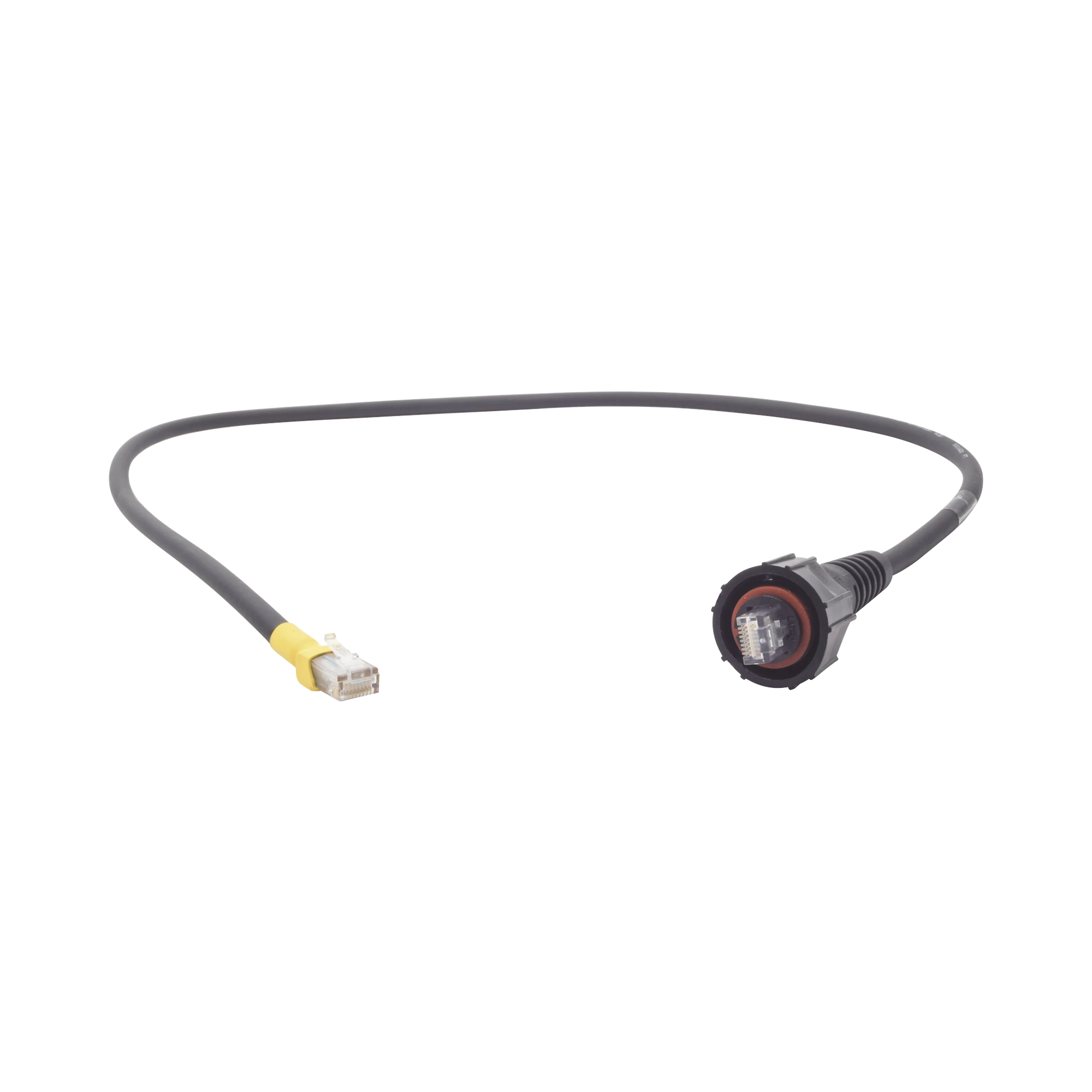 PATCH CORD INDUSTRIAL "RUGGEDIZED" A PLUG MODULAR, CAT6, DE 3 FT, COLOR NEGRO-Patch Cords-SIEMON-Bsai Seguridad & Controles
