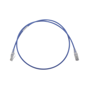 PATCH CORD MC6 MODULAR CAT6 UTP, CM/LS0H, 3FT, COLOR AZUL, DIAMETRO REDUCIDO (28AWG)-Patch Cords-SIEMON-Bsai Seguridad & Controles