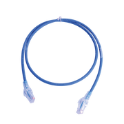 PATCH CORD MC6 MODULAR CAT6 UTP, CM/LS0H, 3FT, COLOR AZUL, VERSION BULK (SIN EMPAQUE INDIVIDUAL)-Patch Cords-SIEMON-Bsai Seguridad & Controles