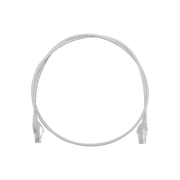 PATCH CORD MC6 MODULAR CAT6 UTP, CM/LS0H, 3FT, COLOR BLANCO, DIAMETRO REDUCIDO (28AWG)-Patch Cords-SIEMON-Bsai Seguridad & Controles