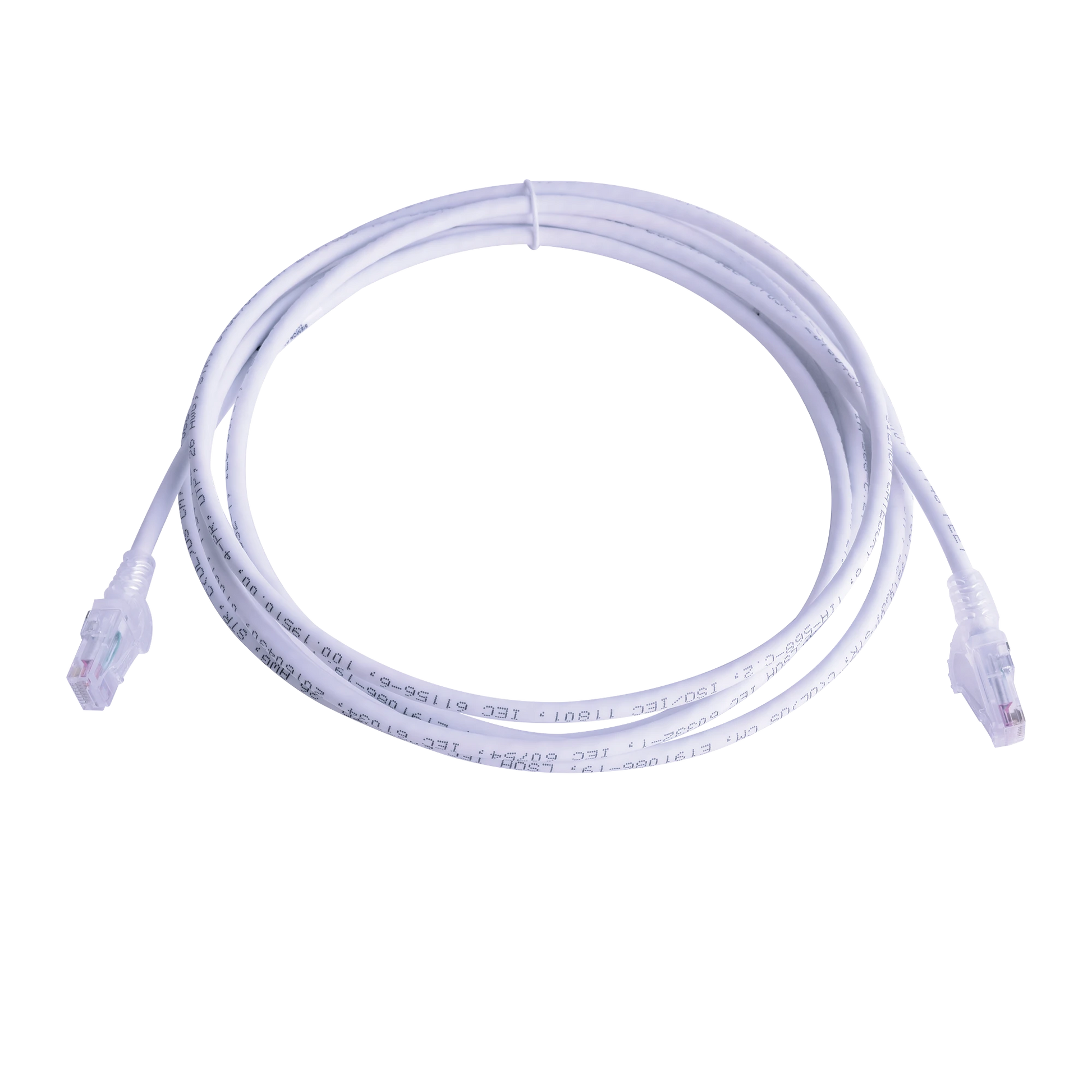 PATCH CORD MC6 MODULAR CAT6 UTP, CM/LS0H, 50FT, COLOR BLANCO-Patch Cords-SIEMON-Bsai Seguridad & Controles