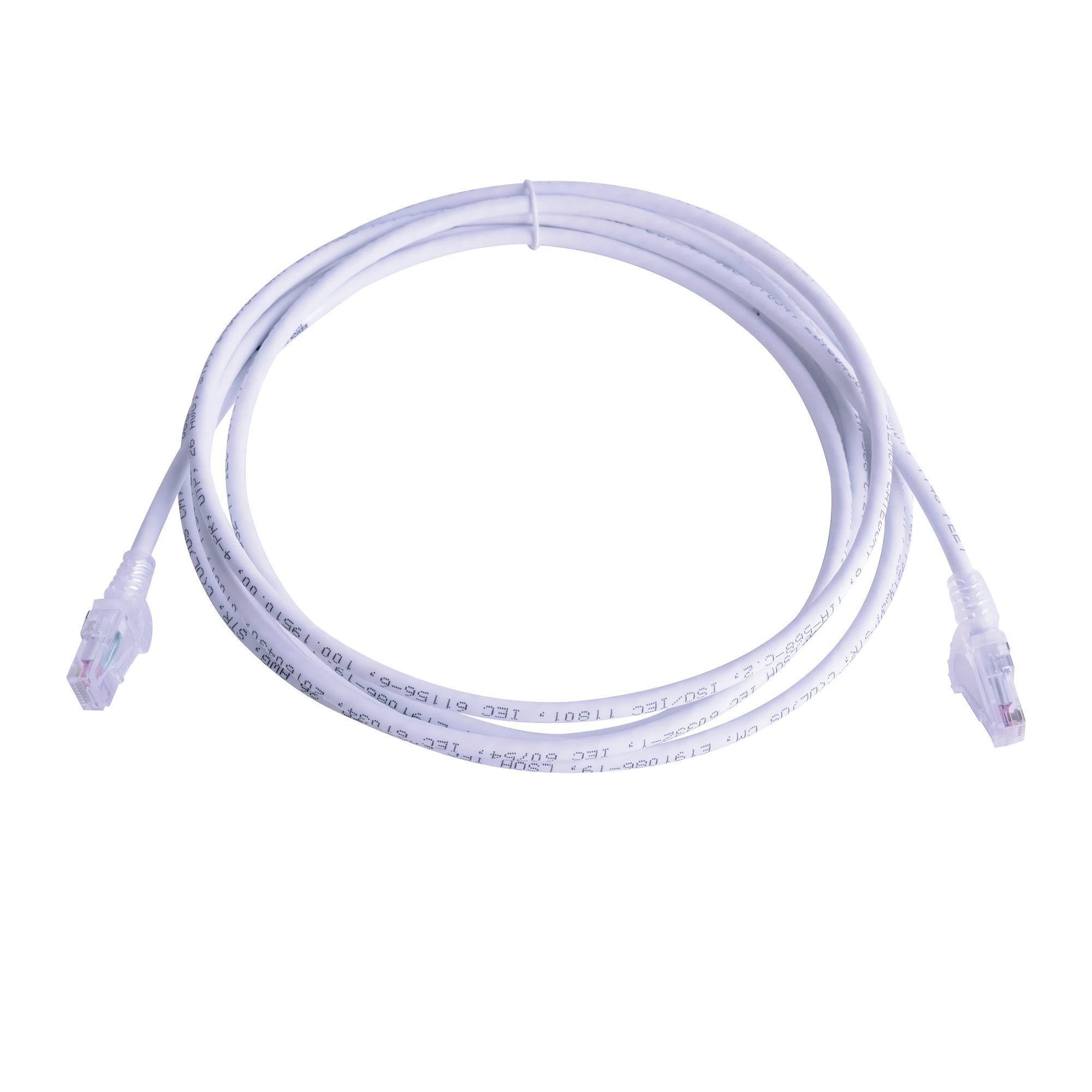 PATCH CORD MC6 MODULAR CAT6 UTP, CM/LS0H, 50FT, COLOR BLANCO-Patch Cords-SIEMON-Bsai Seguridad & Controles