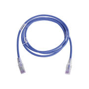 PATCH CORD MC6 MODULAR CAT6 UTP, CM/LS0H, 5FT, COLOR AZUL-Patch Cords-SIEMON-Bsai Seguridad & Controles