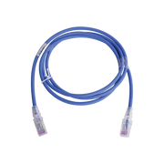 PATCH CORD MC6 MODULAR CAT6 UTP, CM/LS0H, 5FT, COLOR AZUL, VERSION BULK (SIN EMPAQUE INDIVIDUAL)-Patch Cords-SIEMON-Bsai Seguridad & Controles